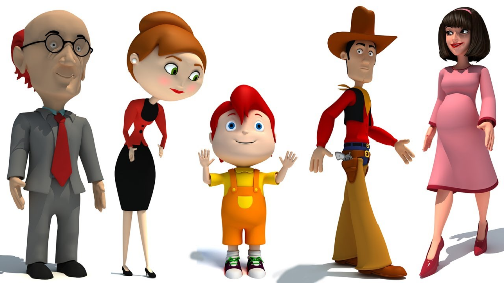Animated Characters & Modeling